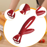 Maxbell Bowl Clamp Holder Anti Scald Ergonomic Anti Scalding Clip for Oven red
