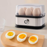 Maxbell Egg Cooker US Plugs Adapter Steaming Multifunctional for Office Home Cooking