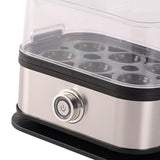 Maxbell Egg Cooker EU Plugs Adapter Fast Heated Portable Compact Steaming Egg Boiler