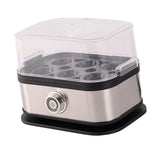 Maxbell Egg Cooker EU Plugs Adapter Fast Heated Portable Compact Steaming Egg Boiler