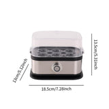 Maxbell Electric Egg Cooker UK Plugs Mini Egg Boiler Machine for Cooking Office Home