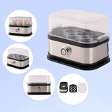Maxbell Electric Egg Cooker UK Plugs Mini Egg Boiler Machine for Cooking Office Home