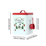 Maxbell Empty Paint Pail with Spoon Laundry Detergent Container for Travel Dorm Home