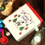 Maxbell Empty Paint Pail with Spoon Laundry Detergent Container for Travel Dorm Home