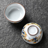 Maxbell Portable Travel Tea Set with Tray Clip Teapot Set for Household Office Party