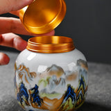 Maxbell Portable Travel Tea Set with Tray Clip Teapot Set for Household Office Party