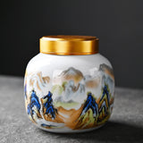 Maxbell Portable Travel Tea Set with Tray Clip Teapot Set for Household Office Party