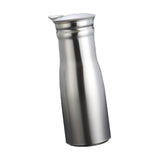 Maxbell Stainless Steel Water Pitcher Wide Mount Water Bottle for Home Gray Lid