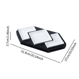 Maxbell Divided Serving Platter Condiment Appetizer Plate for Home Party Living Room B