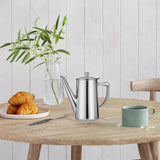 Maxbell Stainless Steel Water Pitcher Pitcher with Lid for Picnic Restaurant Camping Long Spout