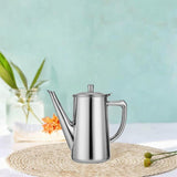 Maxbell Stainless Steel Water Pitcher Pitcher with Lid for Picnic Restaurant Camping Long Spout