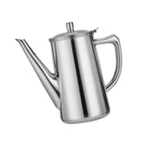 Maxbell Stainless Steel Water Pitcher Pitcher with Lid for Picnic Restaurant Camping Long Spout