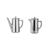 Maxbell Stainless Steel Water Pitcher Pitcher with Lid for Picnic Restaurant Camping Long Spout