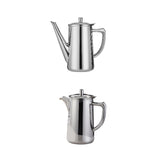Maxbell Stainless Steel Water Pitcher Pitcher with Lid for Picnic Restaurant Camping Long Spout