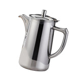 Maxbell Stainless Steel Water Pitcher Pitcher with Lid for Picnic Restaurant Camping Short Spout