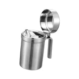 Maxbell Stainless Steel Oil Pot Portable Oil Dispenser for Household Camping Kitchen
