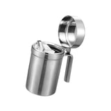 Maxbell Stainless Steel Oil Pot Portable Oil Dispenser for Household Camping Kitchen