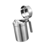 Maxbell Stainless Steel Oil Pot Portable Oil Dispenser for Household Camping Kitchen