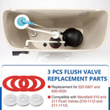 Maxbell Flush Valve Seal Easy to Install Silicone Efficient Toilet Water Tank Gasket