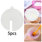 Maxbell Mixing Bowl Splatter Guard Clear Kneading Bowl for Fruits Cooking Salad Bowl