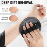 Maxbell 2x Exfoliating Gloves Body Scrubber Body Scrub Smooth Skin Dead Skin Remover Fine Finger Loops