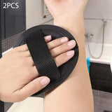 Maxbell 2x Exfoliating Gloves Body Scrubber Body Scrub Smooth Skin Dead Skin Remover Coarse with Band