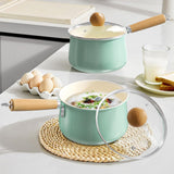 Maxbell Milk Pan Multipurpose Mini Melting Pot Milk Pot for Induction Dorm Stovetops S