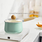 Maxbell Milk Pan Multipurpose Mini Melting Pot Milk Pot for Induction Dorm Stovetops S