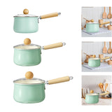 Maxbell Milk Pan Multipurpose Mini Melting Pot Milk Pot for Induction Dorm Stovetops S