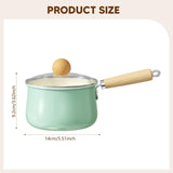 Maxbell Milk Pan Multipurpose Mini Melting Pot Milk Pot for Induction Dorm Stovetops S