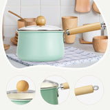 Maxbell Milk Pan Multipurpose Mini Melting Pot Milk Pot for Induction Dorm Stovetops S