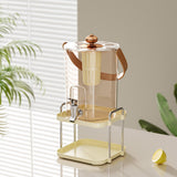 Maxbell Beverage Dispenser Household Cold Brew Pot for Fruit Tea Iced Juice Lemonade Rose Gold