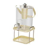 Maxbell Beverage Dispenser Household Cold Brew Pot for Fruit Tea Iced Juice Lemonade White