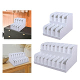 Maxbell Belt Organizer 2 Tiered Sleek Multi Compartments for Shop Dressing Room Dorm 8 Grids