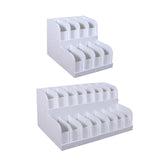 Maxbell Belt Organizer 2 Tiered Sleek Multi Compartments for Shop Dressing Room Dorm 8 Grids