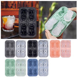 Maxbell Silicone Chilled Cube Tray DIY Funny 3D Pet Shaped for Lemonade Coffee Drink Blue