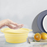 Maxbell Foldable Face Basin Multiuse Wash Bowl for Home Washing Baby Bottles Laundry