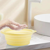 Maxbell Foldable Face Basin Multiuse Wash Bowl for Home Washing Baby Bottles Laundry