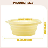 Maxbell Foldable Face Basin Multiuse Wash Bowl for Home Washing Baby Bottles Laundry