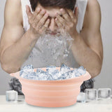 Maxbell Foldable Face Basin Multiuse Wash Bowl for Home Washing Baby Bottles Laundry