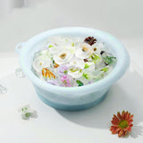 Maxbell Foldable Face Basin Multiuse Wash Bowl for Home Washing Baby Bottles Laundry