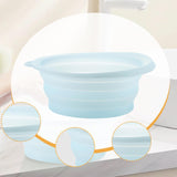 Maxbell Foldable Face Basin Multiuse Wash Bowl for Home Washing Baby Bottles Laundry