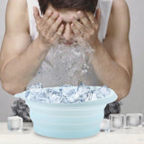 Maxbell Foldable Face Basin Multiuse Wash Bowl for Home Washing Baby Bottles Laundry