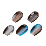 Maxbell Coffee Bean Dosing Cup Wood Resin Cha He Tea Vessel for Office Tea Room Home Color A