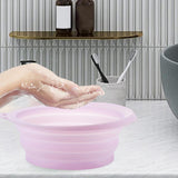 Maxbell Foldable Face Basin Multiuse Wash Bowl for Home Washing Baby Bottles Laundry