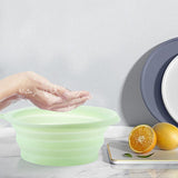 Maxbell Foldable Face Basin Multiuse Wash Bowl for Home Washing Baby Bottles Laundry