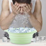 Maxbell Foldable Face Basin Multiuse Wash Bowl for Home Washing Baby Bottles Laundry