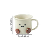 Maxbell Ceramic Coffee Mug Gift Afternoon Tea Cup for Cappuccino Juice Hot Chocolate with Handle