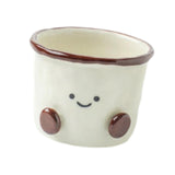 Maxbell Ceramic Coffee Mug Gift Afternoon Tea Cup for Cappuccino Juice Hot Chocolate without Handle