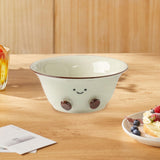 Maxbell Ceramic Salad Bowl Multipurpose Simple Dessert Bowl for Household Restaurant